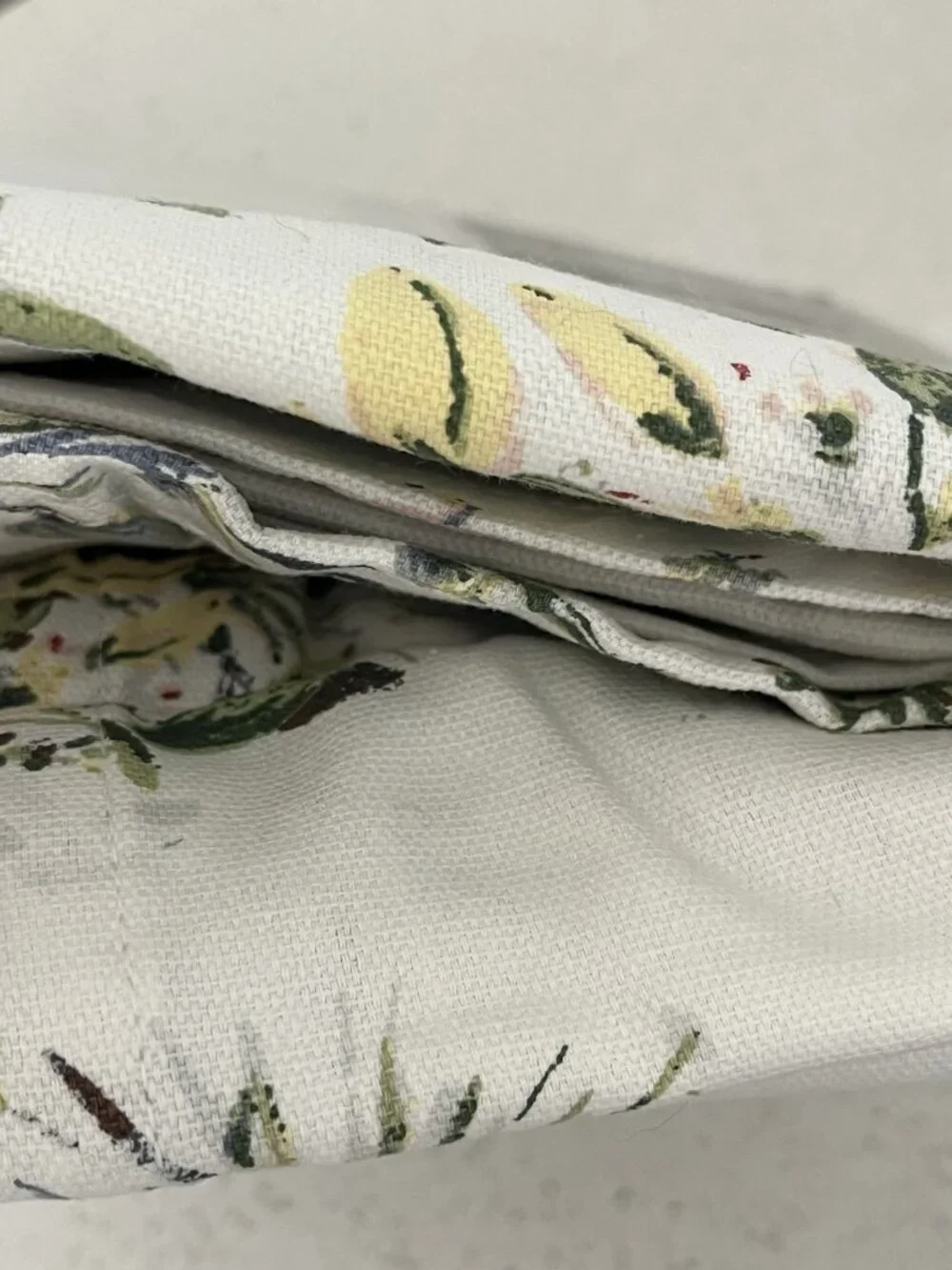 Lauren Ralph Lauren Floral Border Shower Curtain Cottagecore Rose Print 70x72